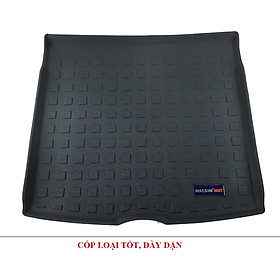 Thảm lót cốp xe ô tô Mercedes GLE 2020 nhãn hiệu Macsim chất liệu TPV cao cấp màu đen(ZT19091)