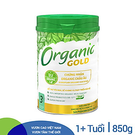 Sữa Bột Vinamilk Organic Gold Step 3 (850g / Hộp Thiếc)