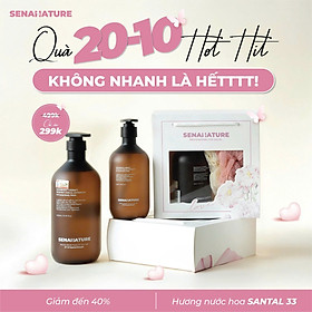 Sữa tắm nước hoa SENANATURE NOURISHING THERAPY FROM BOTANICAL EXTRACTS Perfumed Body Wash 500ml