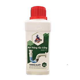 Bột Thông Cống  SaBo-TC Chai 500gam [Hàng An Toàn Chính Hãng]