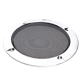 4 Inch Speaker Round Decorative Circle Metal Mesh Grille for Home Car