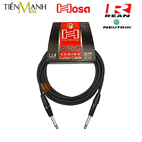 Mua Dây Cáp Guitar Hosa Pro Rean by Neutrik 2 Đầu 6ly TS Mono Dài 3m  6m  7.5m HGTR-010  HGTR-025  HGTR-010R  HGTR-020R Cable Hàng Chính Hãng
