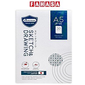 Tập Vẽ Smooth A5 - 60 Trang 100gsm - Masterart JP-05