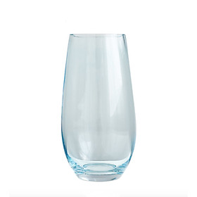 Lọ hoa thủy tinh 10x27cm trơn hình bầu