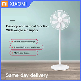 Quạt sàn đứng Xiaomi MIJIA Viomi Ba tốc độ bánh răng Điều khiển từ xa có thể điều chỉnh thông minh