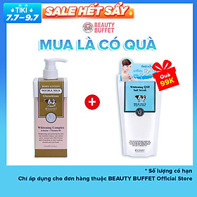 Dưỡng Thể Dưỡng Trắng Beauty Buffet Scentio Double Milk Triple White 250ml