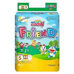 Tã Quần Goo.n Friend Gói Cực Đại S62 (62 Miếng)