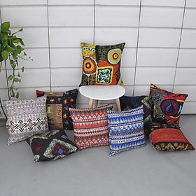 Mua Vỏ gối thổ cẩm vuông size 45*45cm