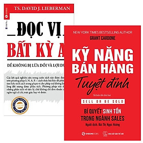 Combo Đọc Vị Bất Kỳ Ai + Kỹ Năng Bán Hàng Tuyệt Đỉnh (Bộ 2 Cuốn)