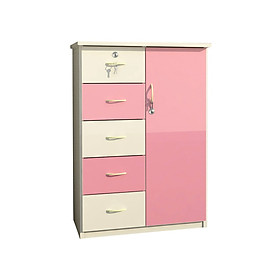 Mua Tủ nhựa Đài Loan 1 cánh 5 ngăn T225 84 x 45 x 120 cm
