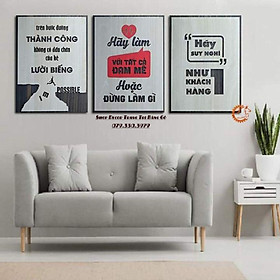 Mua Đồ gỗ nội thất   Tranh slogan treo tường tạo động lực học tập