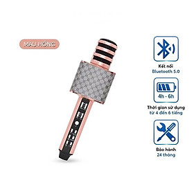 Mua Micro karaoke bluetooth SD18 hát trên điện thoại tích hợp loa - Mic không dây