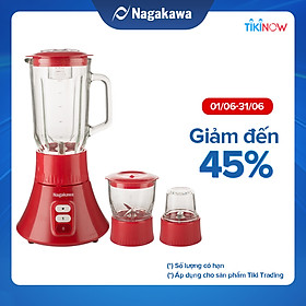 Máy xay sinh tố Nagakawa NAG0801 (1.25 Lít) - Hàng chính hãng