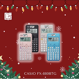 Máy Tính CASIO FX-880BTG - Màu Xám