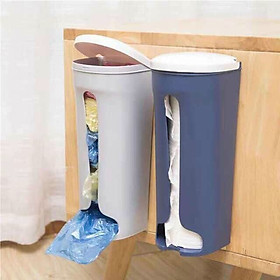 Mua Hộp dán tường đựng giấy vệ sinh  túi nilong+ Kèm 1 mút lau chùi siêu tạo bọt Nhật Bản(Mẫu ngẫu nhiên)