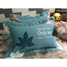 Mua Vỏ gối cottong trần bông size 45x65cm