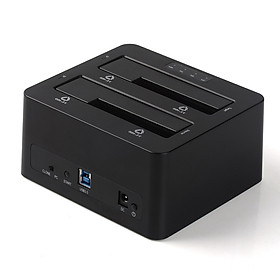 Mua Đế ổ cứng (Docking) 2 khe cắm: 3.5  và 2.5  SATA 3 USB 3.0 6228US3-C- hàng chính hãng