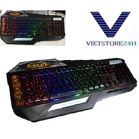 Bàn phím giả cơ Motospeed K90L Gaming Keyboard có LED 7 màu