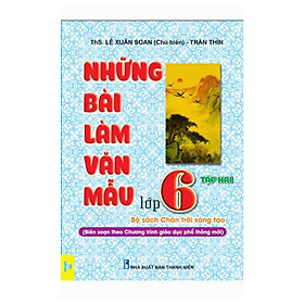 Hình ảnh Sách - Những bài làm văn mẫu 6 - Chân trời sáng tạo - ndbooks