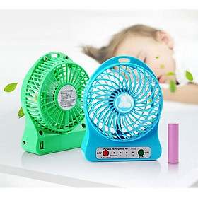 Mua Quạt Tích Điện mini Sạc Pin Màu Ngẫu nhiên