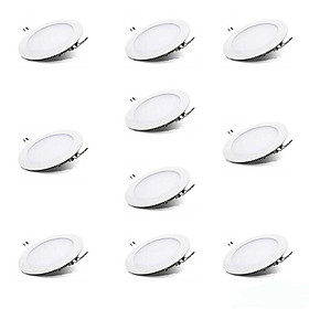 Mua Combo 10 đèn led âm trần 6w (sáng trắng)
