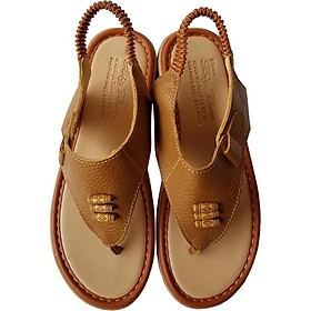 Giày Sandal Xỏ Ngón  Nữ BIGGBEN Da Bò Thật SDN40