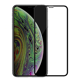 Miếng dán cường lực 3D full màn hình cho iPhone 11 Pro hiệu Nillkin XD CP + Max (Mỏng 0.23mm, Kính ACC Japan, Chống Lóa, Hạn Chế Vân Tay) - Hàng chính hãng