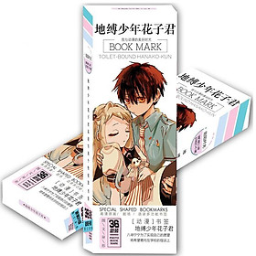 Hộp ảnh Bookmark anime Jibaku Shounen Hanako-kun Ác quỷ trong nhà xí 36 tấm
