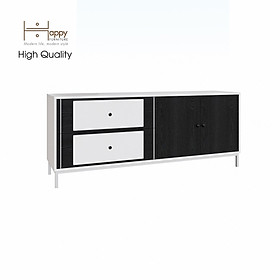 [Happy Home Furniture] TAKO, Kệ TV 2 ngăn kéo - chân sắt , 160cm x 40cm x 65cm ( DxRxC), KTV_036