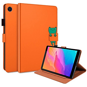 Ốp máy tính bảng da silicon PU mềm dạng ví nắp lật linh hoạt với khe để thẻ cho Huawei MatePad T8 8.0