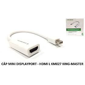Mua Cáp chuyển đổi Mini Displayport to HDMI KINGMASTER KM027 - Hàng chính hãng