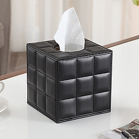 Mua Hộp Đựng Khăn Giấy Vuông Đen - 13 x 13 x 13cm