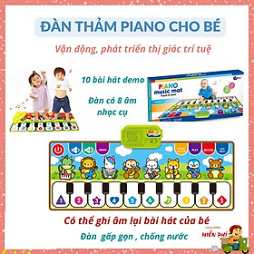 Thảm Đồ Chơi Hình Đàn Piano, Ocgan Phát Nhạc Cho Bé Thỏa Sức Nô Đùa