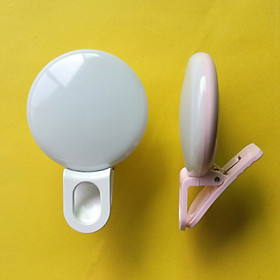 Mua Đèn Led Tròn Hỗ Trợ Chụp Selfie Kẹp Điện Thoại AZONE