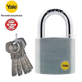 Mua Ổ khóa bấm Yale Y120D/60/135/1/5 size 60mm chìa vi tính  khoá chống cắt  chống trộm cao cấp của Mỹ