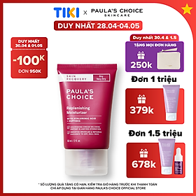 Kem dưỡng ẩm ban đêm Paula’s Choice Skin Recovery Replenishing Moisturer 60 ml