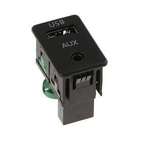 Car USB AUX Auxiliary Input Switch Button for RCD510+ RCD310+ +