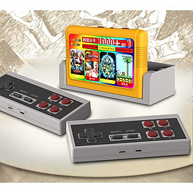Mua Máy chơi game K20 retro - Chép sẵn 1000 game NES  2 tay cầm không dây  kiểu hoài cổ