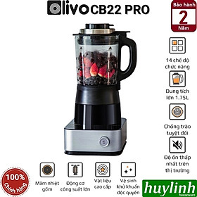 Mua Máy xay nấu sữa hạt đa năng Olivo CB22 PRO - Tặng Cối Xay Khô + công thức nấu sữa hạt - Hàng chính hãng