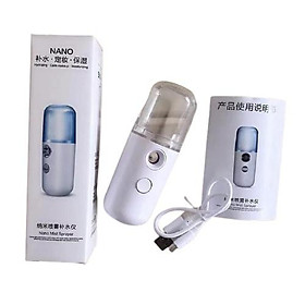 Máy Xịt Khoáng Dưỡng Ẩm, Máy Xịt Khử Khuẩn Cầm Tay Mini Tiện Lợi