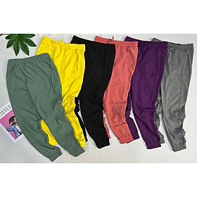 Quần Jogger Nữ Chất Vải Gió Dù Phong Cách Street Wear