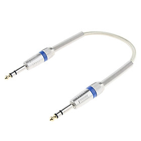 6.35mm XLR Male to XLR Male Microphone Mic Audio Cable for Amplifier Speaker Mixer