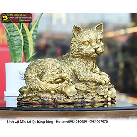Mua Linh vật mèo tài lộc bằng đồng