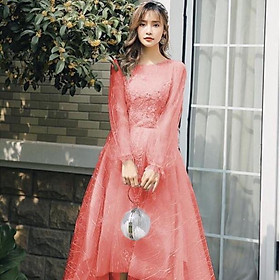 Đầm dự tiêc đuôi tôm ren giọt nước kết cườm sao ivy fashion - Size M/L - MS92Y đi biển dự tiệc dạo phố bigsize gợi cảm s