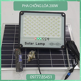 Đèn Năng Lượng Mặt Trời 200W Solar Lamp