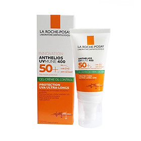 Kem Chống Nắng Không Màu Kiểm Soát Dầu La Roche-Posay Anthelios XL Dry Touch Gel-Cream SPF 50+ UVB & UVA (50ml)