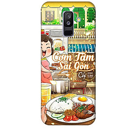 Ốp lưng dành cho điện thoại  SAMSUNG GALAXY A6P LUS 2018 Hình Cơm Tấm Sài Gòn - Hàng chính hãng