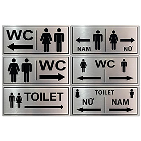Mua Chỉ dẫn nhà vệ sinh  biển chi dẫn WC  toilet cao cấp