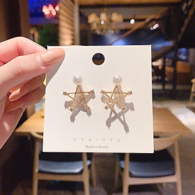 Khuyên tai nữ Hình ngôi sao cá tính