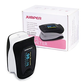 Máy đo nồng độ oxy máu và nhịp tim, chỉ số PI Jumper SPO2 JPD-500D OLED (CHỨNG NHẬN FDA HOA KỲ + XUẤT USA)